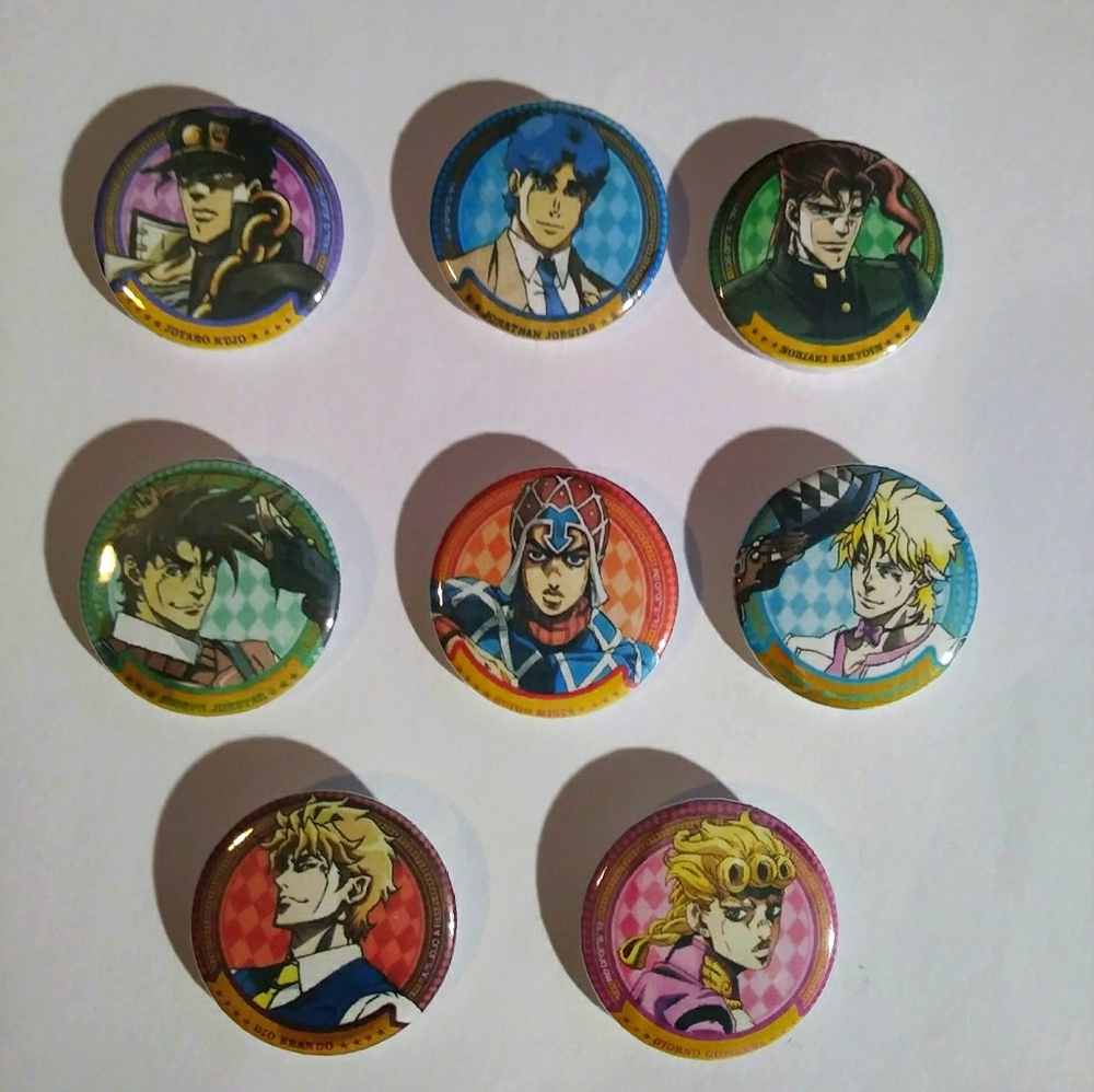 Handmade Anime JoJo's bizarre adventure  Pins!